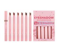 Eye Shadow Stick - Glitter Eye Shadow | Stick Shimmer Eŷe, Double Colors,6 Pieces Pen - Pencil, Shimmer Eyeshadow Crayon Set For Friends, Family, Brightener Pencil Crayon
