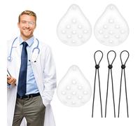 Eye Shield After Cataract Surgery 3 Pcs Eye Patches for Adults Medical 9 Hole Protective Eye Patch Cataract Eye Shield with Adjustable Strap Eye Shield After Surgery Ventilated