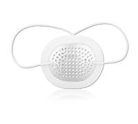 Eye Shield After Surgery, Aluminum Protective Breathable Eye Patch Tape Cover Protector for Adults with Extended Elastic Strap and White Cloth Covering for Sleeping and After Surgery