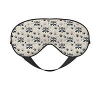 Eye Sleep Mask for Women Men - Adjustable Buckle Cute Raccoon Print Travel Eye Masks for Sleep Mask Blackout, Comfy Sleeping Blindfolds for Women Men, Funny Blindfolds for Party Games
