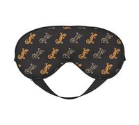 Eye Sleep Mask for Women Men - Cartoon Cute Lizard Gecko Adjustable Buckle Travel Eye Masks for Sleep Mask Blackout, Soft Sleeping Mask for Women Men, Funny Blindfolds for Party Games
