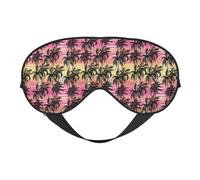 Eye Sleep Mask for Women Men - Palm Tree_AA Adjustable Soft Buckle Travel Eye Masks for Sleep Mask Blackout, Sleeping Mask for Women Men, Funny Blindfolds for Party Games