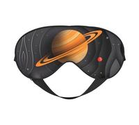 Eye Sleep Mask for Women Men - Soft Eye Mask for Sleeping with Adjustable Strap, Solar System Paper Art Sleeping Mask Blackout for Outdoor, Car, Airplane, Home, Hotel, Office