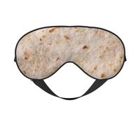 Eye Sleep Mask for Women Men - Tortilla Adjustable Soft Buckle Travel Eye Masks for Sleep Mask Blackout, Sleeping Mask for Women Men, Funny Blindfolds for Party Games