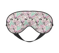 Eye Sleep Mask for Women Men - West Cowgirl Disco Adjustable Soft Buckle Travel Eye Masks for Sleep Mask Blackout, Sleeping Mask for Women Men, Funny Blindfolds for Party Games