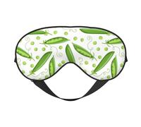 Eye Sleep Maskfor Women Men - Green Peas Funny Soft Travel Eye Masks for Sleep Mask Blackout, Adjustable Buckle Sleeping Mask for Women Men, Funny Blindfolds for Party Games