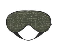 Eye Sleep Maskfor Women Men - Math Print Comical Soft Travel Eye Masks for Sleep Mask Blackout, Adjustable Buckle Sleeping Mask for Women Men, Funny Blindfolds for Party Games