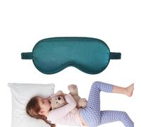 Eye Sleep Shade Cover - Eye Masks with Adjustable Sleep Strap | Soft Satin Blindfold Eyepiece Cover | Black0ut Soft Eye for Men