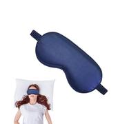 Eye Sleep Shade Cover - Sleep Mask | Silk Eye Mask with Adjustable Strap | Breathable Oasis Free Adjustment | Soft Comfortable Night Eye Cover for Travel, Naps, Meditation and Daily Wear
