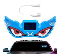 Eye Solar Car LED Ambient Light - Wireless Dynamic Waterproof Decoration | LED Car Window Light,for Vehicle SUV Truck Van RV Sports Daily Detail Garage Home Decor