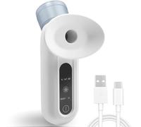 Eye Steamer for Dry Eyes, Face Steamer Facial, Nano Eye Mist Sprayer, Cold & Hot Compress Modes Eye Steamer for Soothing and Hydration Portable Nano Mist Sprayer for Dry Eye Comfort and Relaxation
