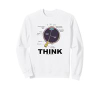 (Eye) Think Anatomical Eyeball Medical Humor Sweatshirt