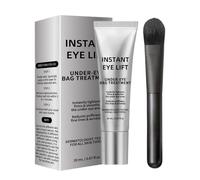 Eye Tightener, 20ml Smoothing Lotion for All Skin Types, Instant Lifting Firming Effect with Moisturizing Brush, Eye Cream for Women, Makeup, Work Place and Home Use