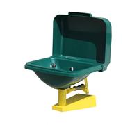 Eye Wash Station Wall Mounted Eyewash Station Emergency Eye Face Washing Sink Plumbing Connection 304 Stainless Steel, Professional Eye Wash Bowl Wall Type Eyewash