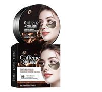 Eye with - 60 Cooling Eye Pads Anti Dark Circles & Anti Puffiness | Crow's Feet Reduction, Unisex Moisturizing for Men and Women