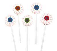 Eyeball Candy Lollipops - 30 Count Individually Wrapped Candy Eyeballs Suckers Bulk - Scary and Spooky Halloween Candy - Halloween Party Treats - Birthday Party Goodie Bags - Trick or Treat Candy