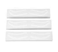 Eyebrow Airbrush Sticker Stencil Disposable Eyebrow Shaping Template Eyebrow Tint Auxiliary Sticker for All Face Shapes and Sizes 150 Sheets 16x3 3cm Three Types A B C