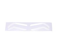 Eyebrow Airbrush Sticker Stencil Shape Tape, Eyebrow Tattoo Auxiliary Stickers, Sele Adhesive Eyebrow Template Sticker, Eyebrow Ruler Sticker for Microblading Artist, (A Type, 2