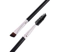 Eyebrow Brush Eyelash Comb makeup Dual Ended Angled Spoolie brush 2 in 1 Lash eyebrow set makeup tool