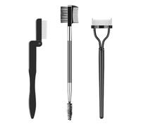 Eyebrow Brush & Eyelash Separator And Brow Comb Lash Spoolie Mascara Grooming 3Pcs Eye Makeup Tools Eyebrow Brush Eyelash Separator Brow & Lash Spoolie