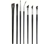 Eyebrow Brush Set, 7 Piece Professional Makeup Brushes, Angled Liner and Spoolie Tools for Brow Shaping