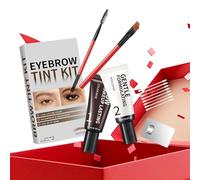Eyebrow Color Kit | Strong Hold Sweat-Proof Cosmetics | Brow Coloring Glue for Makeup,for Ladies Girls Girlfriend Mother Wife Dating Home Dorm Bathroom Travel Apartment