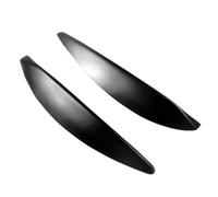 Eyebrow Cover Car Front Headlight Lamp Eyebrows Eyelids Moulding Cover Trims Fit For Opel Vauxhall Astra H MK5 2004-2009