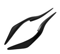 Eyebrow Cover Carbon Fiber Headlight Cover Eyelid Fit For Lexus IS300 200t 250 F-Sport 2013-2016 Fiber Glass FRP Eyelid Spoiler(Matt black primer)
