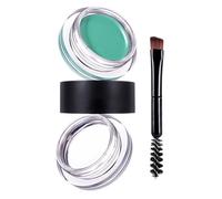 Eyebrow Cream, Eyebrow Pomade Cream with Brush Included - Long-Lasting Highly Pigmented Cosmetics for Stage Travel Wedding