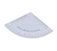 Eyebrow Design Ruler: Reusable Eyebrow Mapping Guide, Makeup Positioning Template Tool, Precision Styling Aid | Shaping Accessory
