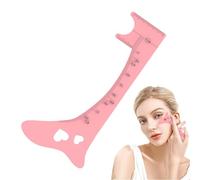 Eyebrow Drawing Guide | Silicone Eyebrow Stencil,Professional Eye Makeup Aid Tool, Brow Positioning Ruler, Makeup Guide Tool for Beginners