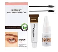 Eyebrow Dyeing Kit - Semi-Permanent Eyebrow Dyeing Kit | Long Stay Instant Drying Waterproof Professional Eyebrow Gel for Salon Home Use Tumotsit