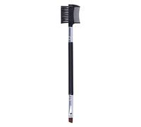 Eyebrow Eyelash Brush Shaper Double Head Eyelash Comb Eyebrow Eyelash Makeup Tool Professional 3 In 1 Brush For Perfect Eyebrows And Lashes Travel Friendly Black (Double-ended long eyebrow brush)