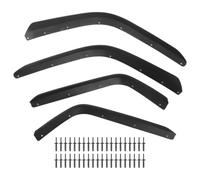 Eyebrow Fender Flare For Jeep For Wrangler For Gladiator JT 2018-2023 Car Mudguard Splash Extensions Strips Trim Wheel Fender Arch Mud Guard