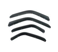 Eyebrow Fender Flare For Jeep For Wrangler JL 2018-2023 Car Wheel Fender Strips Trim High Low Kit Wide Body Front Rear Mudguard Mud Guard(Low Fenders)