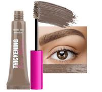 Eyebrow Gel Waterproof Formula Long-Wear Brow Gel, Volumizing, Buildable, Creamy Gel Formula for Brow Colour and Structure Non-Sticky, Non-Flaking and Smudge-Proof Instant Brow Styler (01#Taupe)