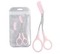 Eyebrow Grooming Scissors with Comb - Professional Trimmer for Women, Precision Eye Brow Trimming Tools for Perfect Shaping