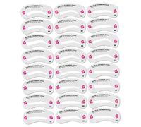 Eyebrow Guide Kit, Eyebrow Stencils Kit Brow Shaping Grooming Templat Styling Tool 24PCS, Eyebrows Grooming Stencil
