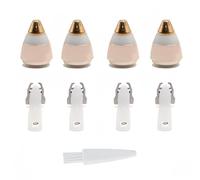 Eyebrow Hair Remover replacement heads for Finishing Touch Flawless Brows Eyebrow Hair Remover,Painless Blades with Cleaning Brush - As Seen on TV (flawless eyebrow replacement heads, 4 pack)