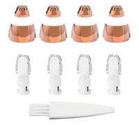 Eyebrow Hair Remover Replacement Heads for Finishing Touch Flawless Facial Hair Remover,Painless Replacement Blades for Flawless Brows Hair Removal,with Cleaning Brush,As Seen On Tv(4 Count).