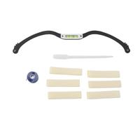 Eyebrow Horizontal Bead Mapping Ruler, Brow Mapping Tool, Eyebrow Ruler, Eyebrow Line Marker Ruler, Professional Level Measure Tool for Eyebrow, Drawing Line Kit for Eyebrow