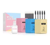 Eyebrow Lamination Kit - Perm for Brow Lift Kit - Eyebrow Lift Gel Shaping 3D Natural Fuller Thicker Eyebrows - Instant Brow Lamination Kit Easy to Use Includes Tools & Brushes