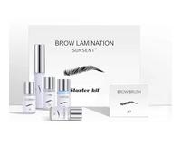 Eyebrow Lamination Kit,SUNSENT Brow Lamination Kit,Professional DIY Eyebrows Lift Styling Kit for Fuller and Messy Eyebrows,Lasting 8 Weeks,Suitable for Salon,Home Use (set A)