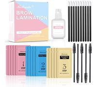 Eyebrow Lifting Set, Semi-Permanent Brow Lifting Set, Specially Brow Lamination Kit for Perfectly Shaped Eyebrows, Developed, Vegan & Cruelty-Free, Suitable at Salon, Home Use and Beginners