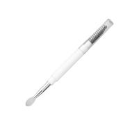 Eyebrow Lip Brush Double Head Makeup Brushes Travel Cosmetic Lip Applicator Eyebrow Mascara Double Sided Makeup with Caps