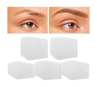 Eyebrow Maker Kit - 2.36 x 1.97 Inches 5 Pieces Eyebrow Mapping Kit, Eyes Makup Positioning Shape Ruler, Grooming Partys Birthdays | Home Travel Daily Wedding Holiday Salon Women Men