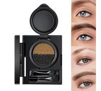 Eyebrow Makeup, Eyebrow Stencil Kit for Women, Eyebrow & Eye Liner Cream with Stamp, Waterproof Brow Powder with Double-Ended Brush for Women
