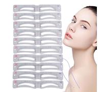 Eyebrow Makeup Stencil - Eyebrow Stencil Set - Multi-Purpose Shaping Tool for Parties, Dating, Travel, and Proms