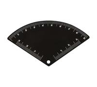 Eyebrow Map Tool - Precise Eyebrow Measuring Tool, Flexible Adhesive Design, Makeup Efficiency Shaping Guide | Professional Calibration with Clear Scale for, Salon Artists, and Perfect Symmetrical