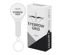 Eyebrow Mapper Tool - Bucket Positioner Tool | Reusable Eyebrow Stencil | Brauen Lines Marker Aid Tool With Stricher Ink For Permanent